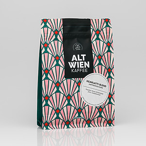 Alt Wien Kaffee Scarlatti Blend Ganze Espressobohnen 85 15 Arabica Robusta Kräftig Italienisch Schokoladig Zimt Salzkaramell C Sca Gb 999 04