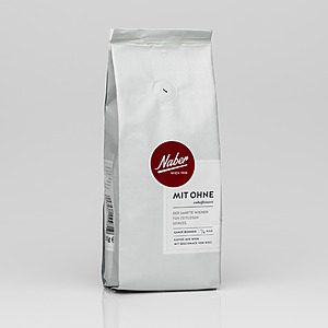Naber Kaffee Mit Ohne Koffeinfrei Entkoffeiniert Wiener Kaffee Ganze Bohnen Mild Harmonisch Rund Brasilien Honduras Uganda C Mit Gb 250 02