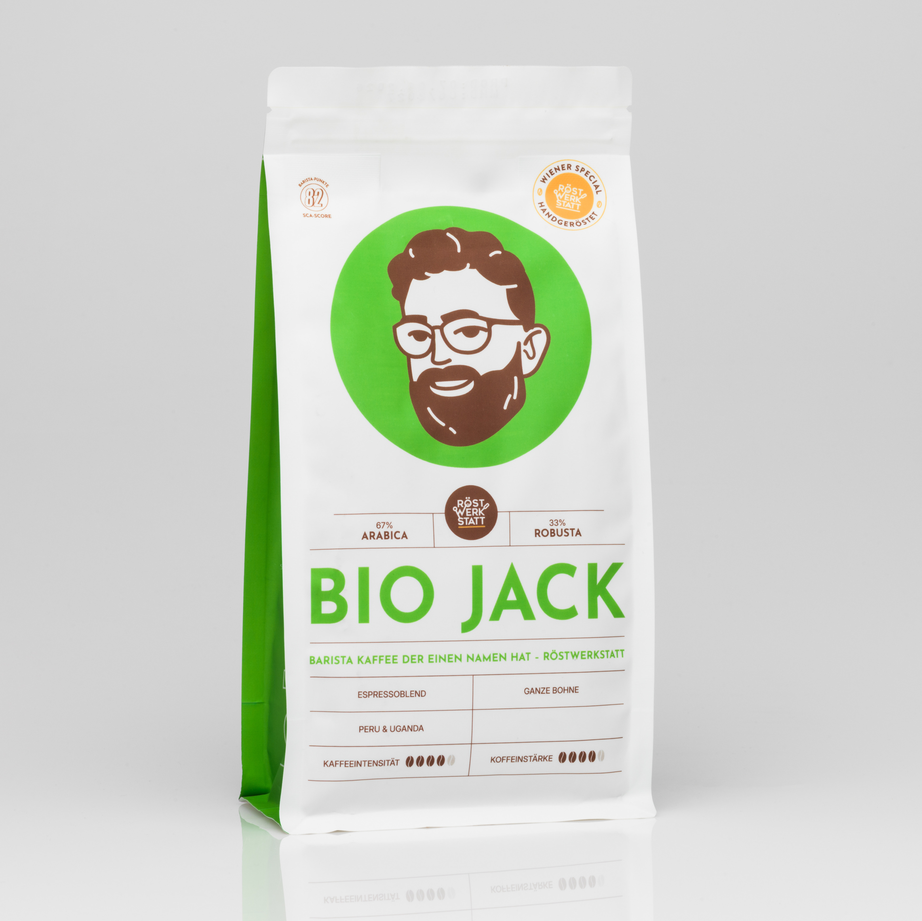 Röstwerkstatt Bio Jack Ganze Espressobohnen Bio Kräftig Schokoladig 67 33 Arabica Robusta Peru Uganda C Bja Gb 999 06 Röstwerkstatt Bio Jack Ganze Espressobohnen Bio Kräftig Schokoladig 67 33 Arabica Robusta Peru Uganda C Bja Gb 999 06