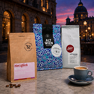 Probierset Koffeinfreie Vielfalt Cafe KHM Wien